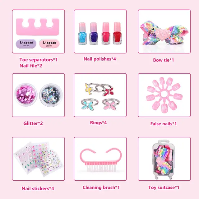 Girl Toy Suitcase Makeup Set