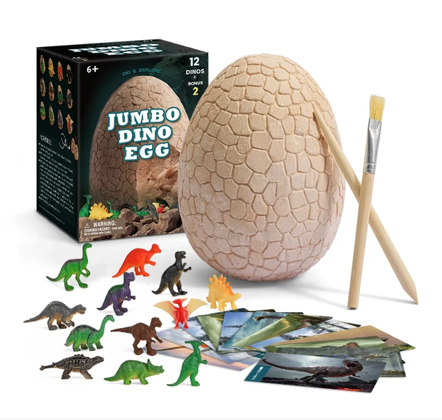 Jumbo Dino Egg Dig Kit