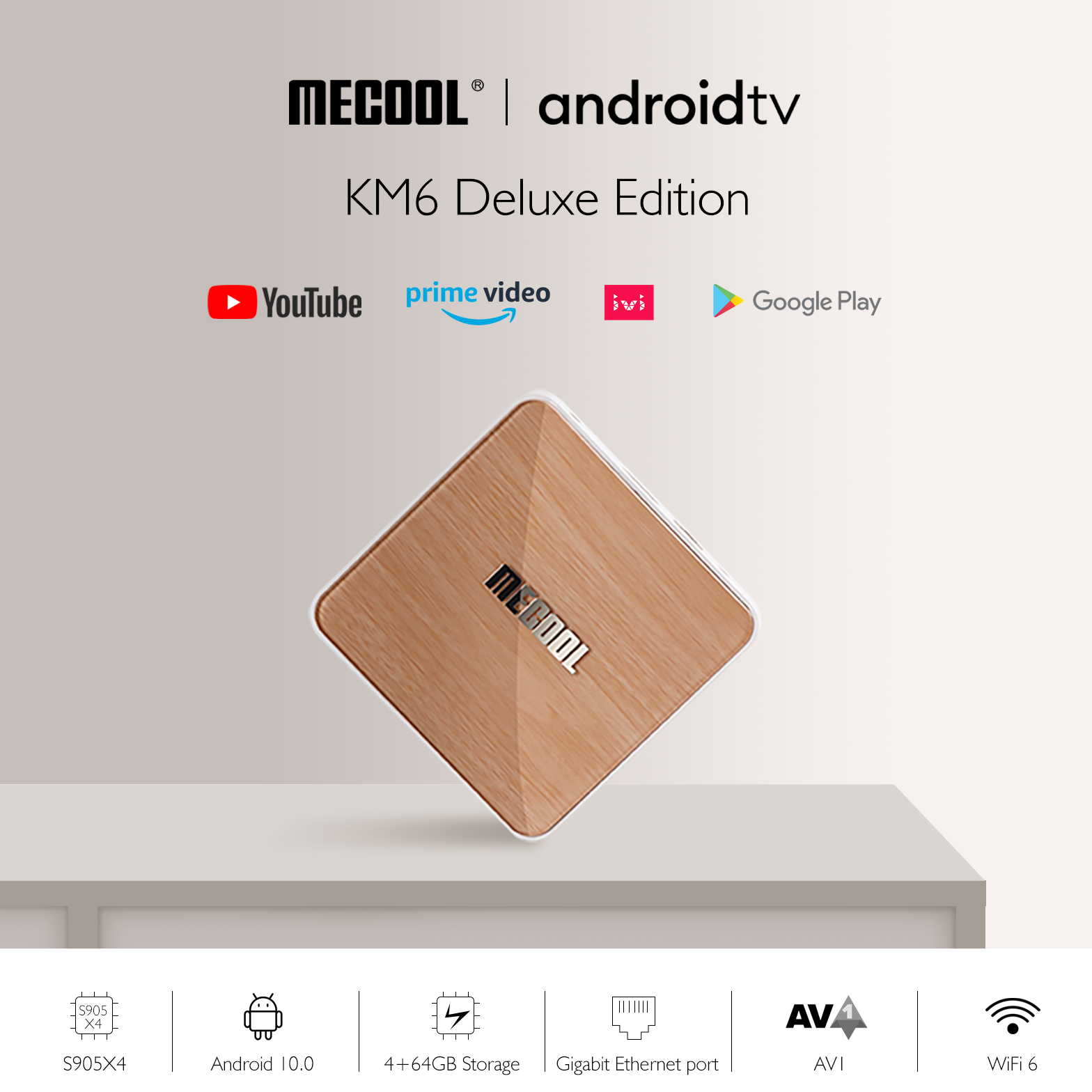 MeCool Google TV Box