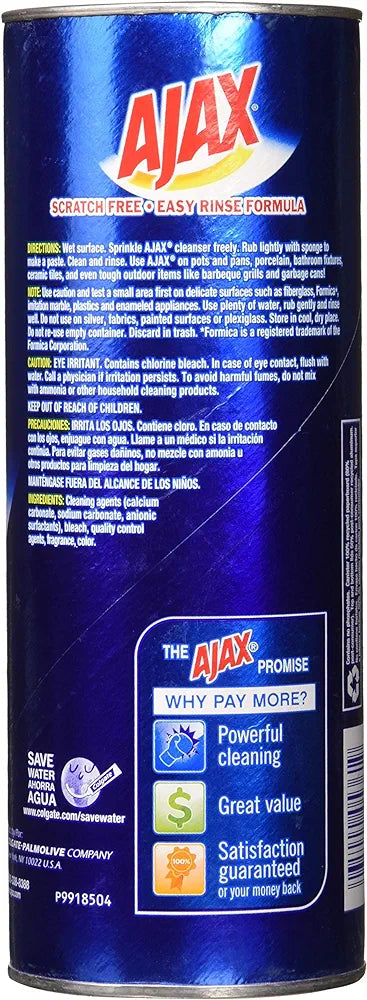 Ajax Powder Cleanser with Bleach 4pack 14oz