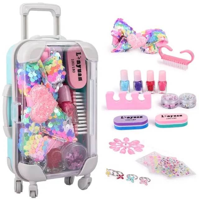 Girl Toy Suitcase Makeup Set