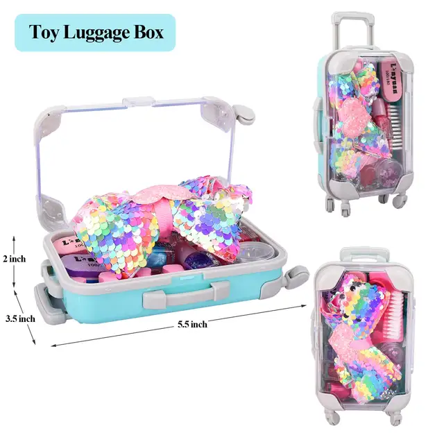 Girl Toy Suitcase Makeup Set