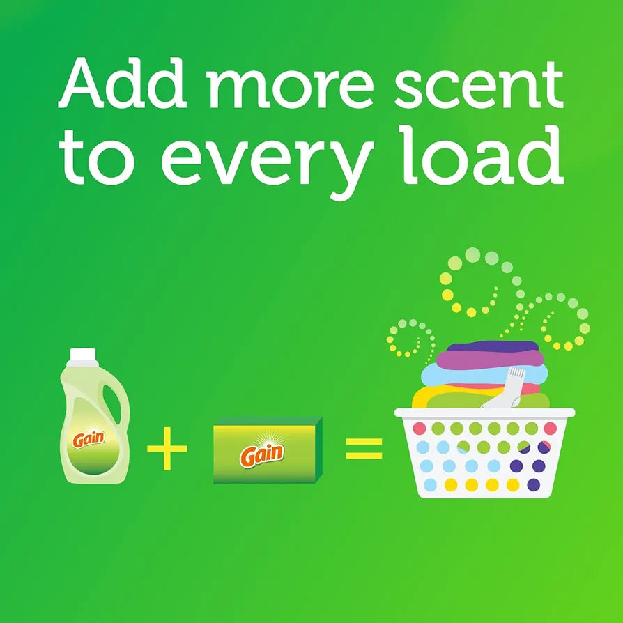 Gain Powder Laundry Detergent for Regular and HE Washers, Original Scent 16 oz