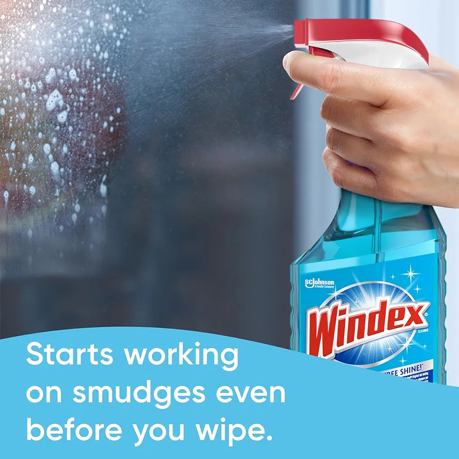 Windex Glass and Window Cleaner Spray Bottle