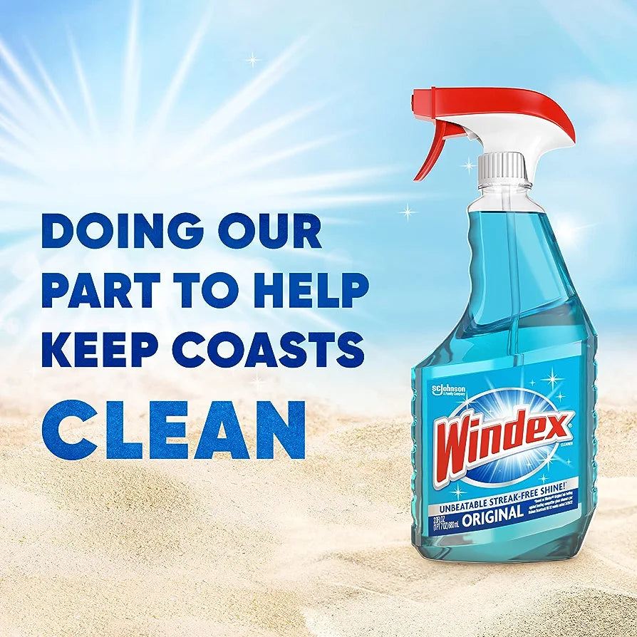 Windex Glass and Window Cleaner Spray Bottle